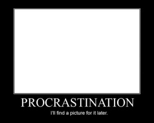 procrastination